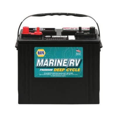 Super Start Group 24 Marine batteries include extra-thick heavy-duty plates. . Napa deep cycle marine battery
